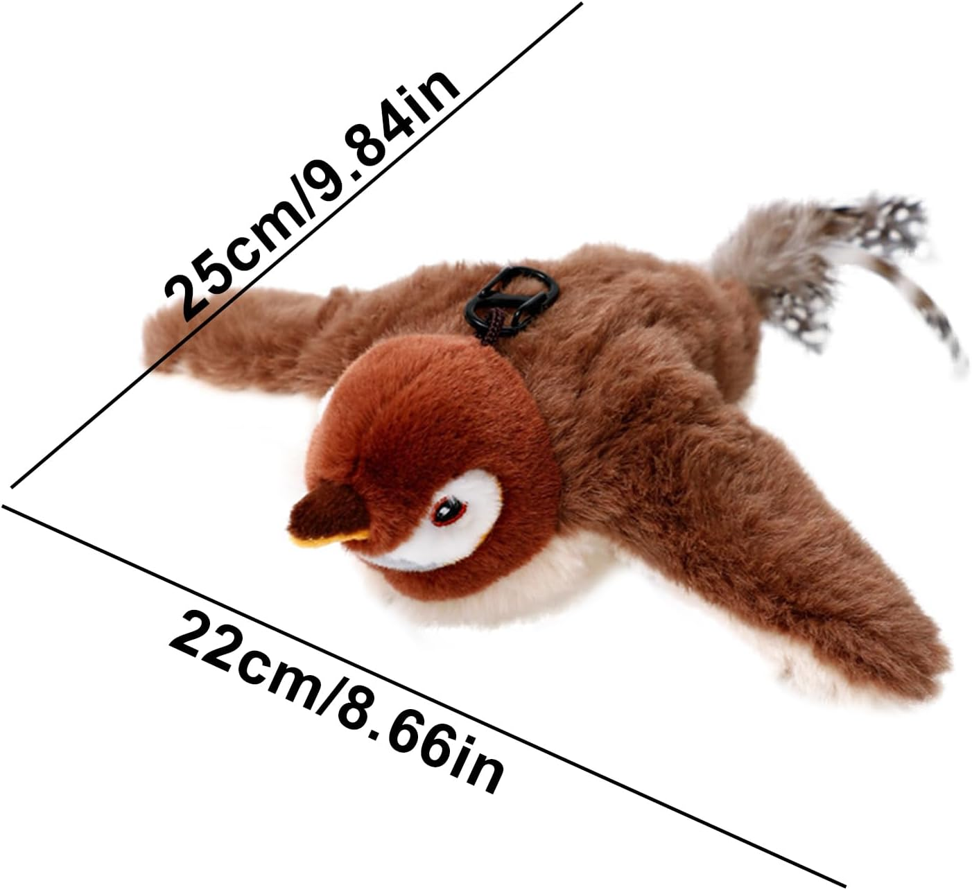 Passarinho voador brinquedo para gatos